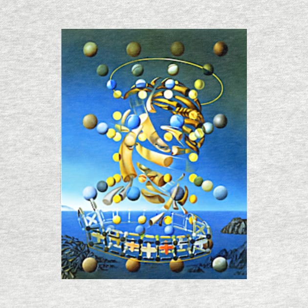 Salvador Dali The Maximum Speed of Raphael's Madonna Art Print by ZiggyPrint